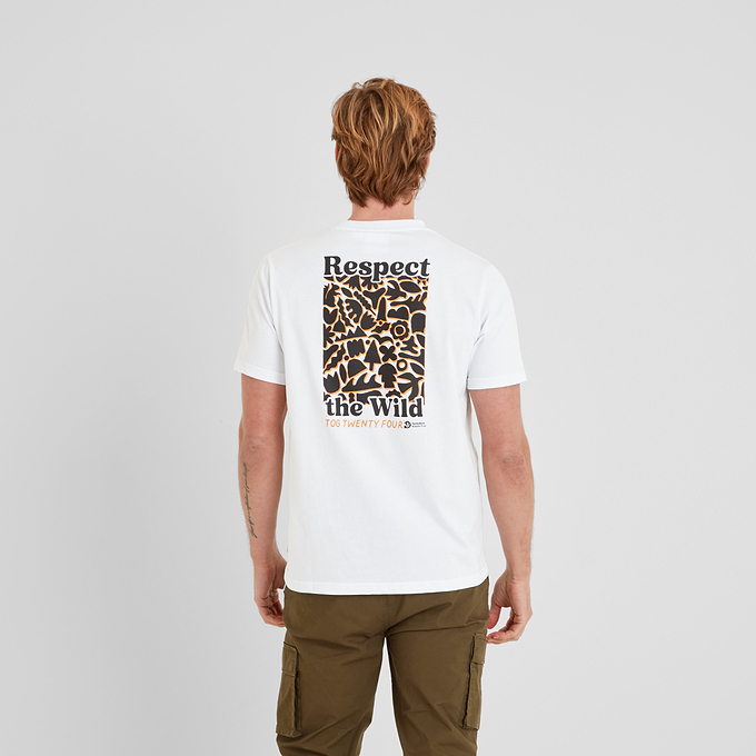 Wildlife Mens T-Shirt - Optic White