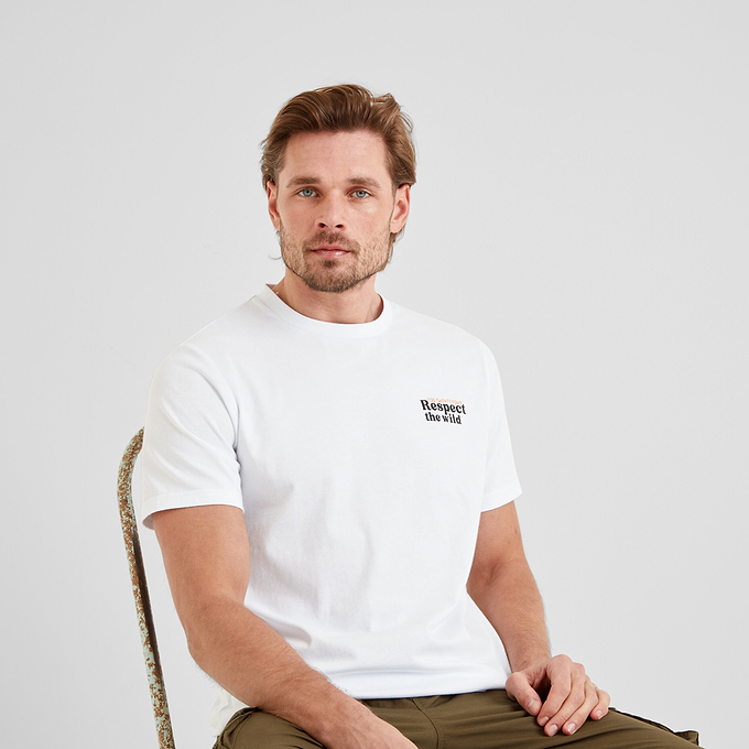 Wildlife Mens T-Shirt - Optic White