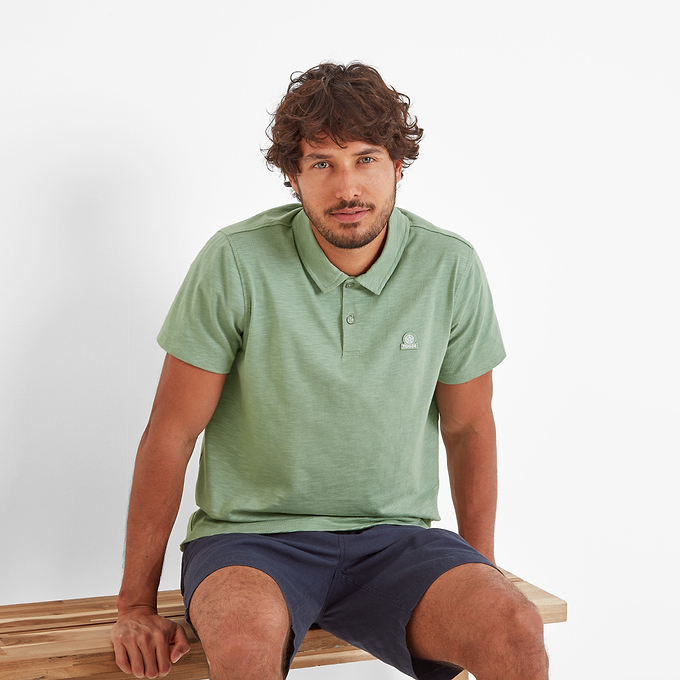 William Mens Polo Shirt - Pistachio