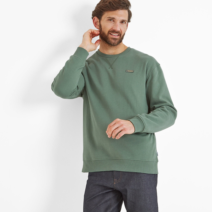 Wyatt Mens Sweatshirt - Light Forest