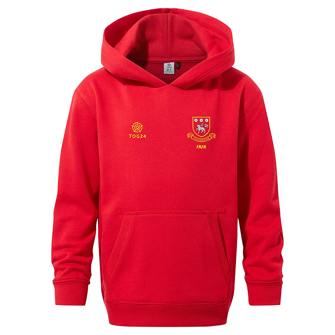 Cleckheaton RUFC Kids - Wyke Hoody Jalapeno Red