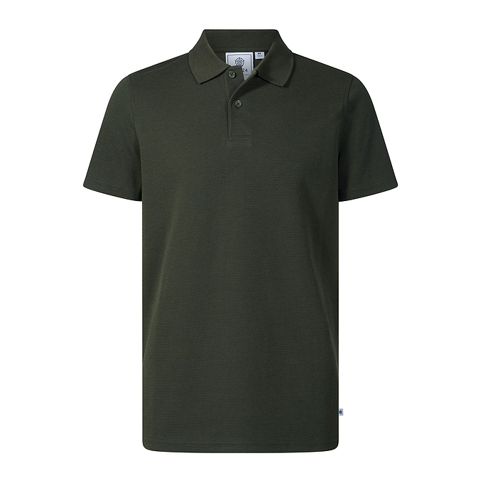 Zaden Mens Polo Shirt - Dark Olive Green