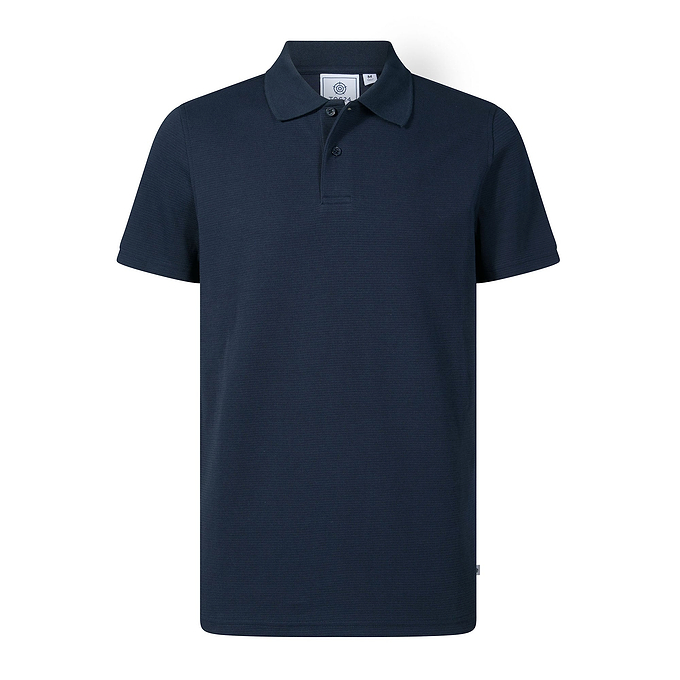 Zaden Mens Polo Shirt - Dark Indigo