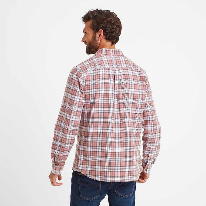 Zale Mens Long Sleeve Shirt - Port Check