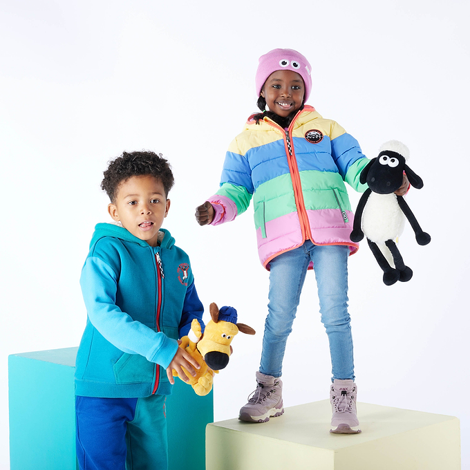 Zulu Kids Shaun the Sheep Jacket - Sunshine Yellow