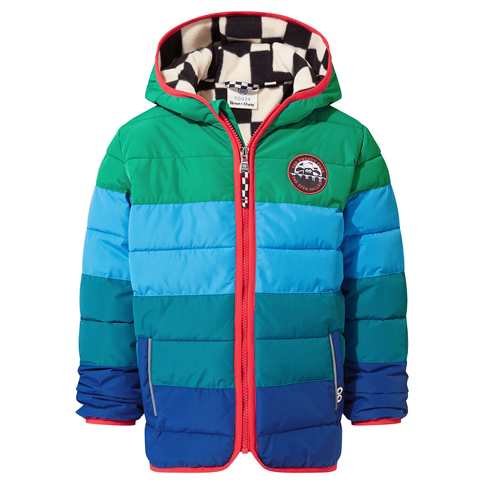 Zulu Kids Shaun the Sheep Jacket - Jungle Green