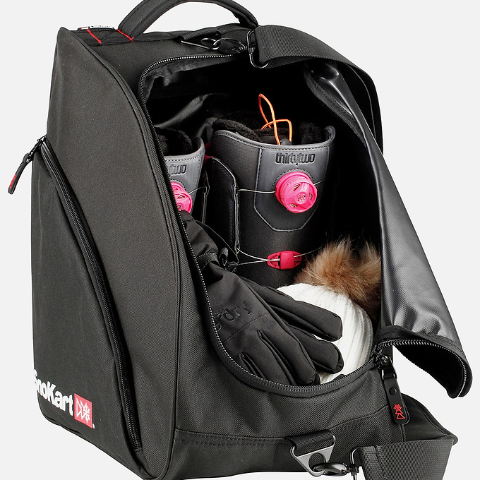 SnoKart Classik Boot Bag - Black