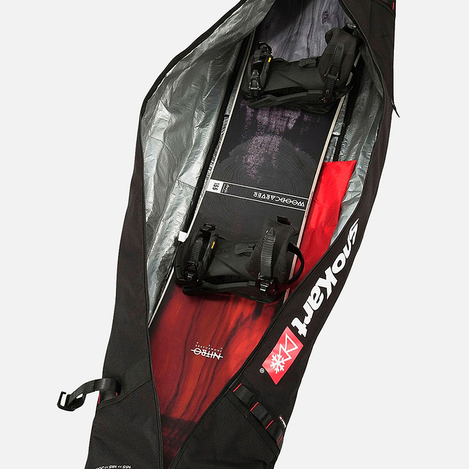 SnoKart 2 Ski Roller Zoom - Black