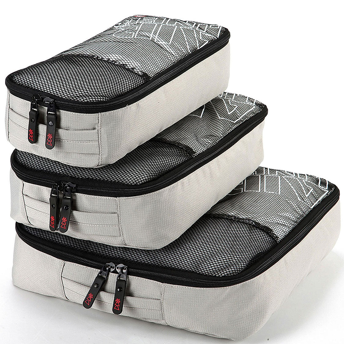 SnoKart Airliner Packing Cubes - Grey