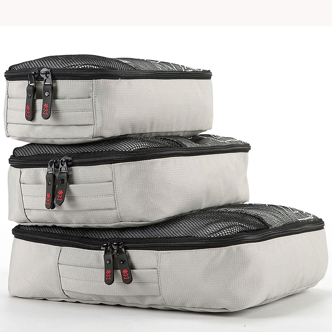 SnoKart Airliner Packing Cubes - Grey