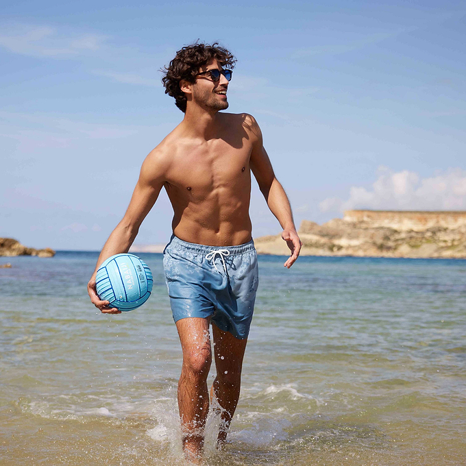 Adler Mens Swimshorts - Pale Blue