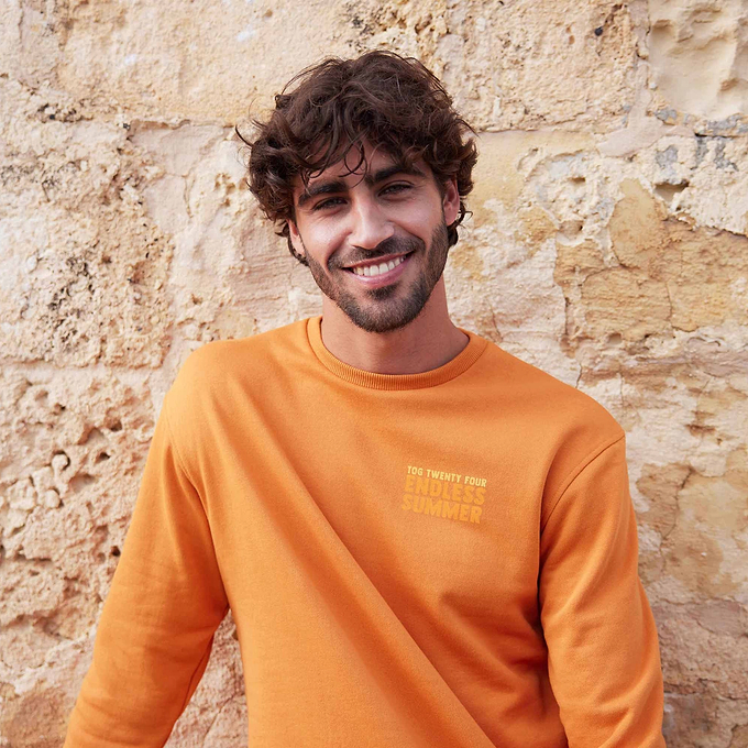 Alaric Mens Sweatshirt - Warm Sand