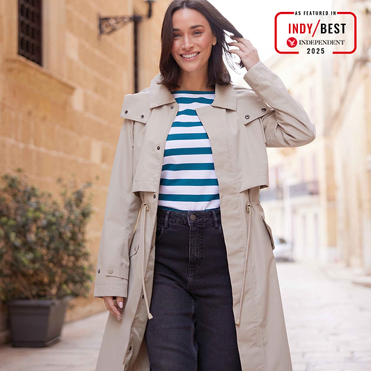 Alva Womens Waterproof Jacket - Taupe