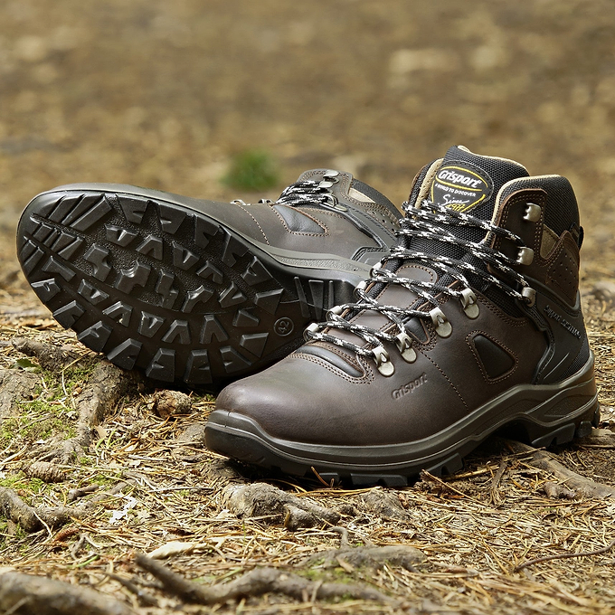 Grisport Apex Leather Walking Boot - Brown