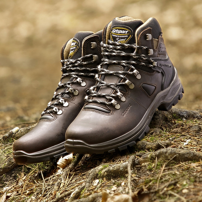 Grisport Apex Leather Walking Boot - Brown