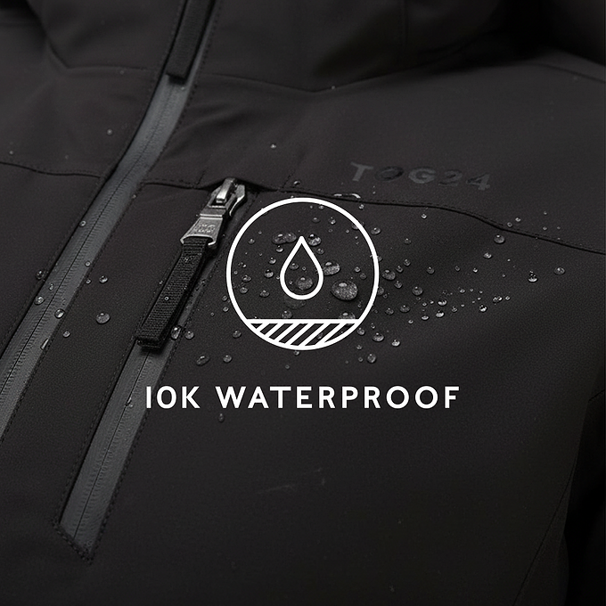 Beverley Womens 3-in-1 Waterproof Jacket - Black