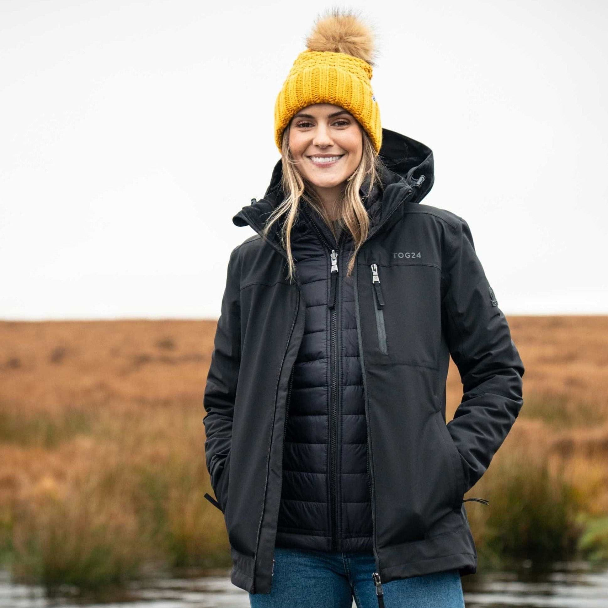 Ladies padded waterproof jacket online