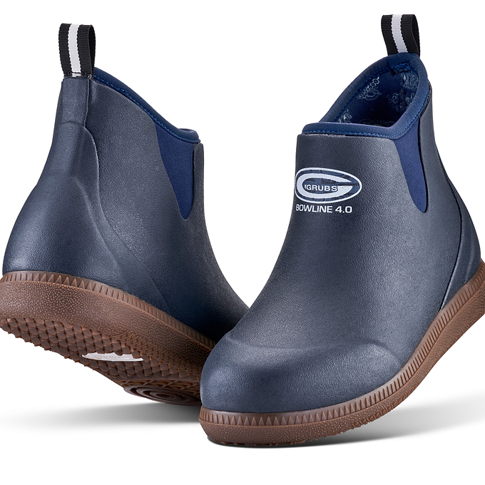 Grubs Boots Bowline Womens Ankle Wellington - Navy