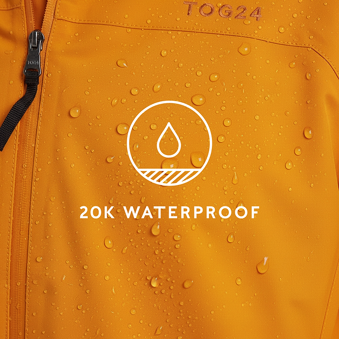 Bowston Mens Performance Waterproof Jacket - Tangerine