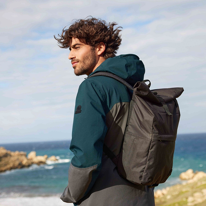 Bowston Mens Waterproof Jacket - Petrol Green
