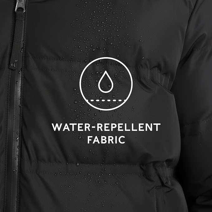 Brinkley Mens  Parka - Black