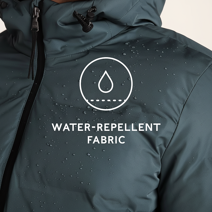 Brinkley Mens  Parka - Graphite