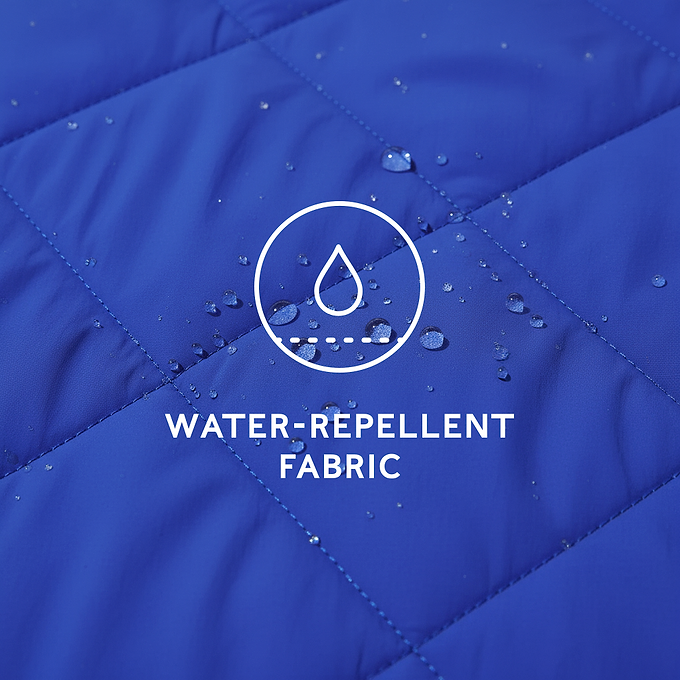 Cirnan Womens Shower Resistant Insulated Packaway Jacket - Ultra Marine