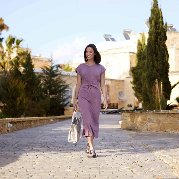 Claire Womens Dress - Mauve