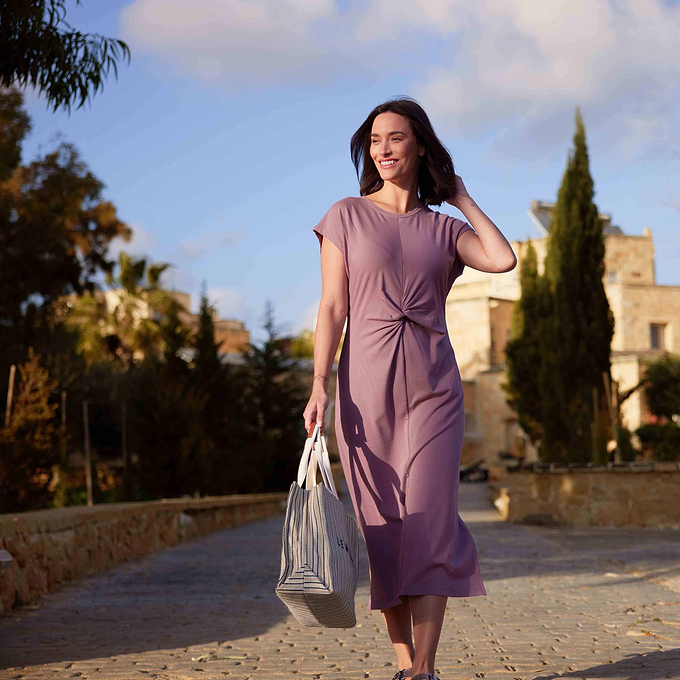Claire Womens Dress - Mauve