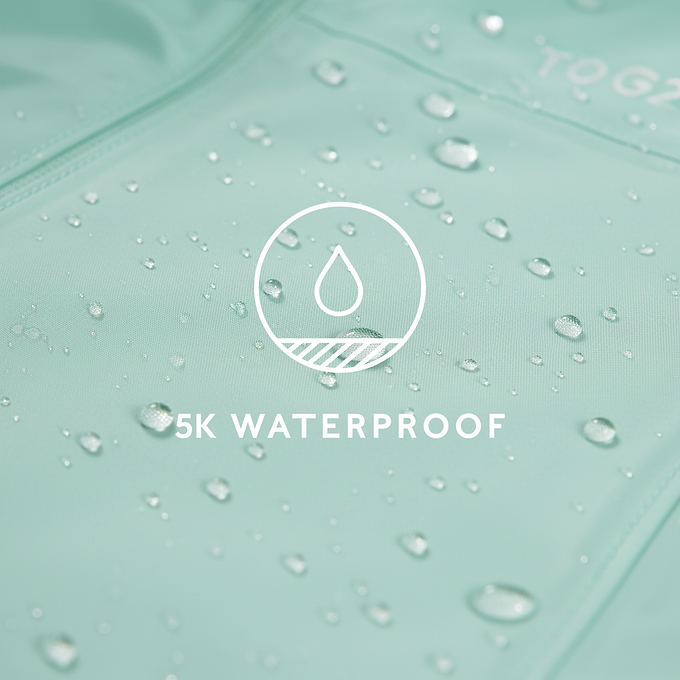 Craven Womens Waterproof Packaway Jacket - Eggshell Blue