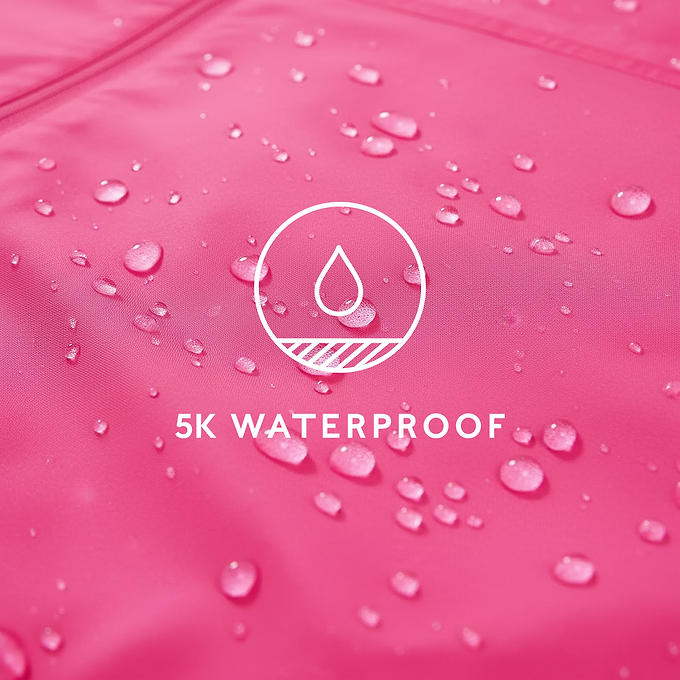 Craven Womens Waterproof Packaway Jacket - Magenta Pink