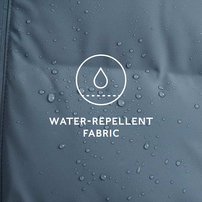 Davos Mens Shower Resistant Insulated Ski Jacket - Fjord Blue