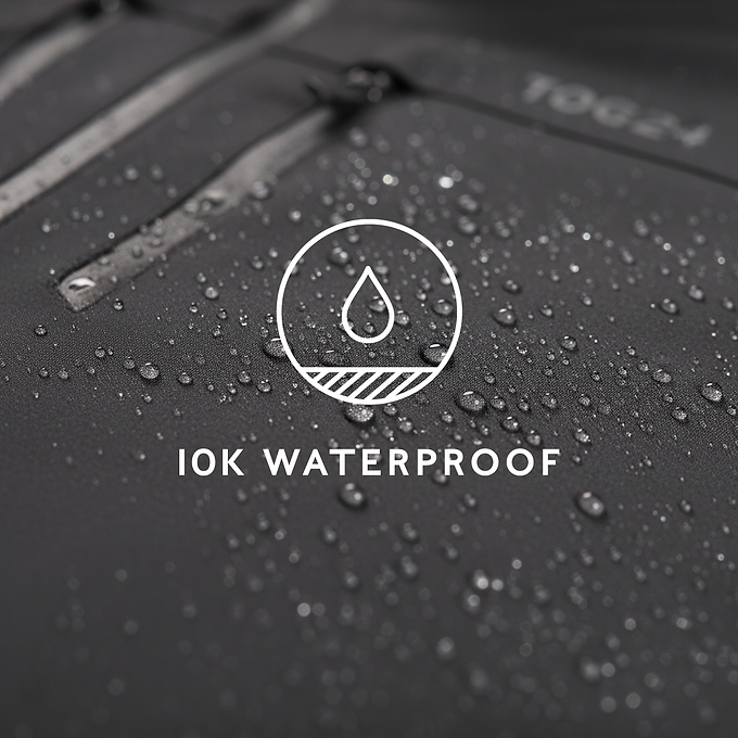 Denton Mens 3-in-1 Waterproof Jacket - Black