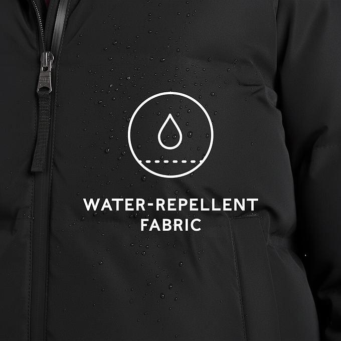 Dina Womens Shower Resistant Insulated Jacket - Black