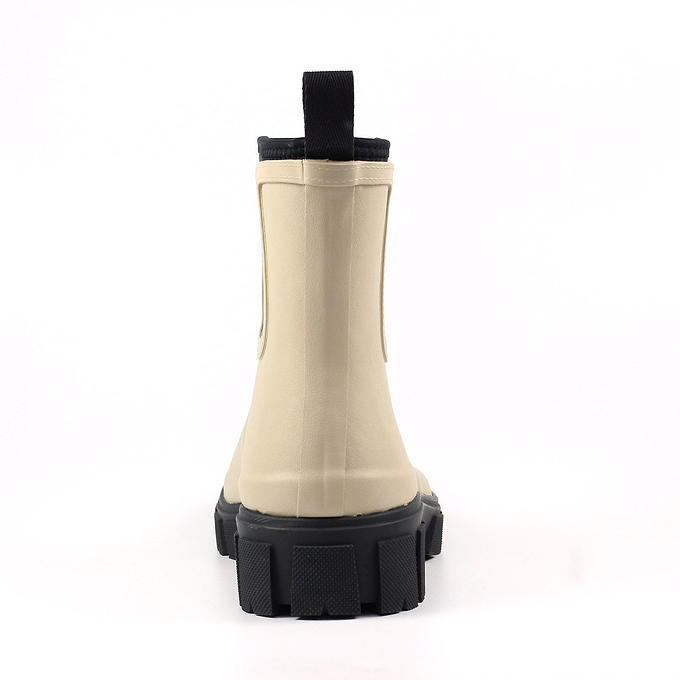 Lazy Dogz Lake Short Waterproof Wellington - Cream