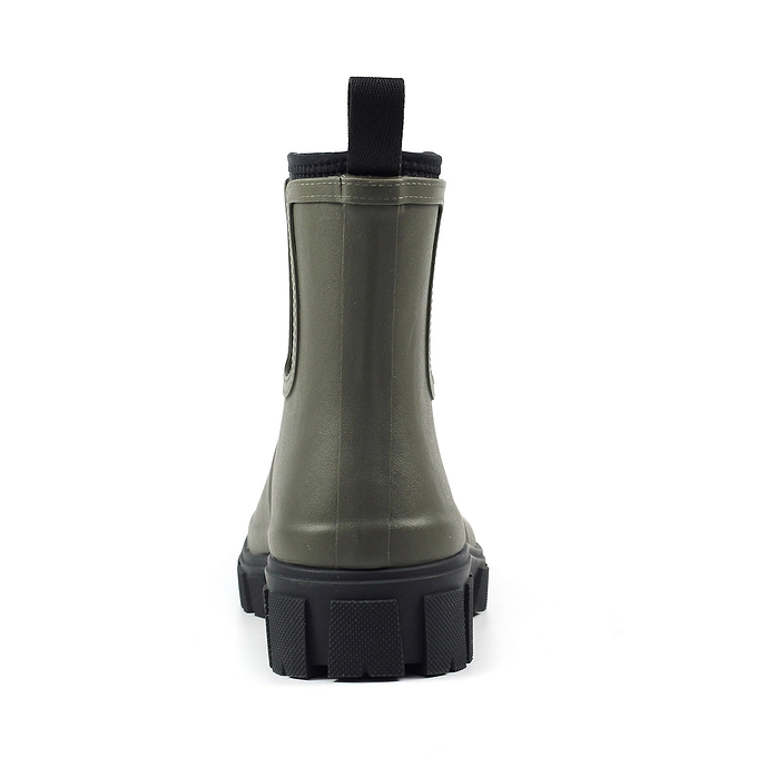 Lazy Dogz Lake Short Waterproof Wellington - Olive