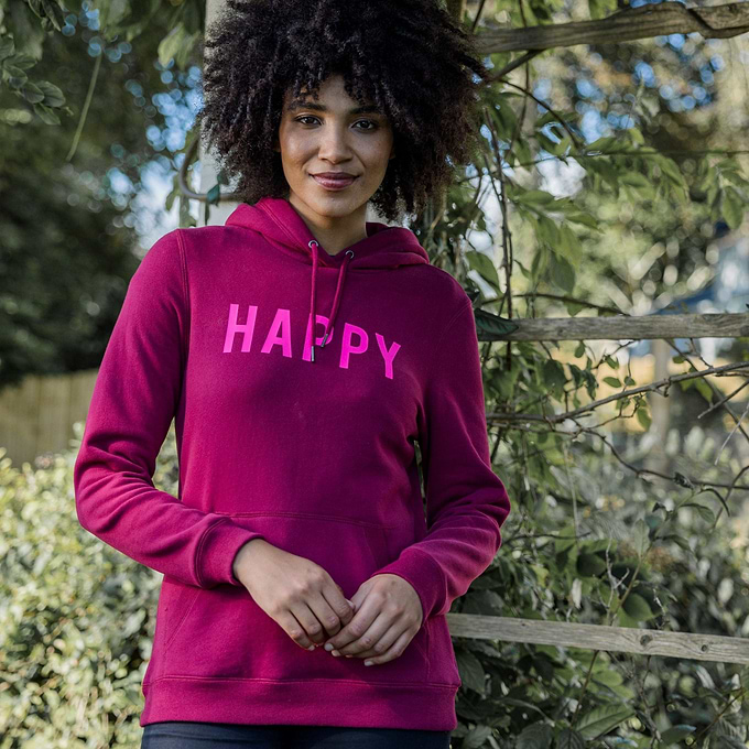 Eliza Womens Hoody - Raspberry