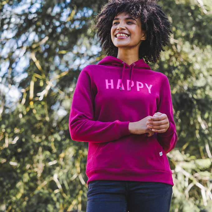 Eliza Womens Hoody - Raspberry