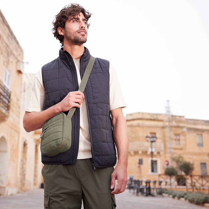 Elliot Mens Padded Gilet - Black