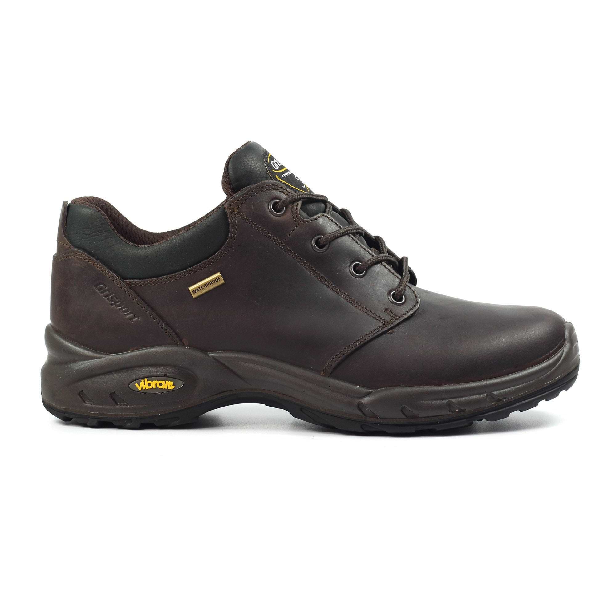goma Grisport Exmoor II Unisex Leather Walking Shoe - Brown – TOG24