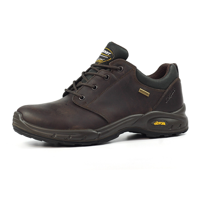 Grisport Exmoor II Unisex Leather Walking Shoe - Brown