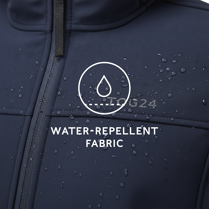 Feizor Mens Shower Resistant Softshell Jacket - Navy