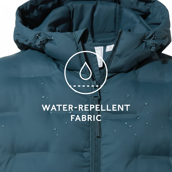 Fender Mens Shower Resistant Insulated Jacket - Petrol Green