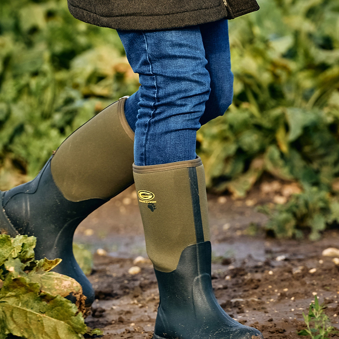 Grubs Boots Bearline 8.5 Unisex Wellington - Green