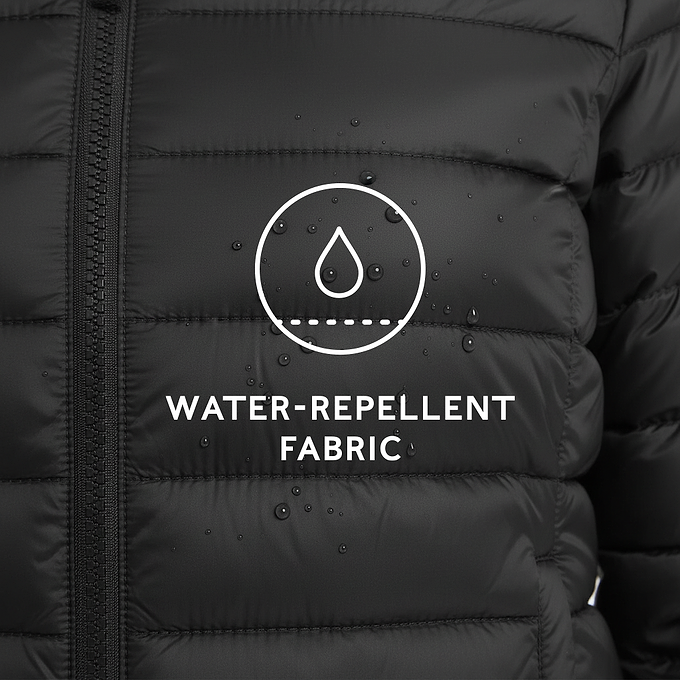 Gibson Womens Insulated Padded Jacket - Black