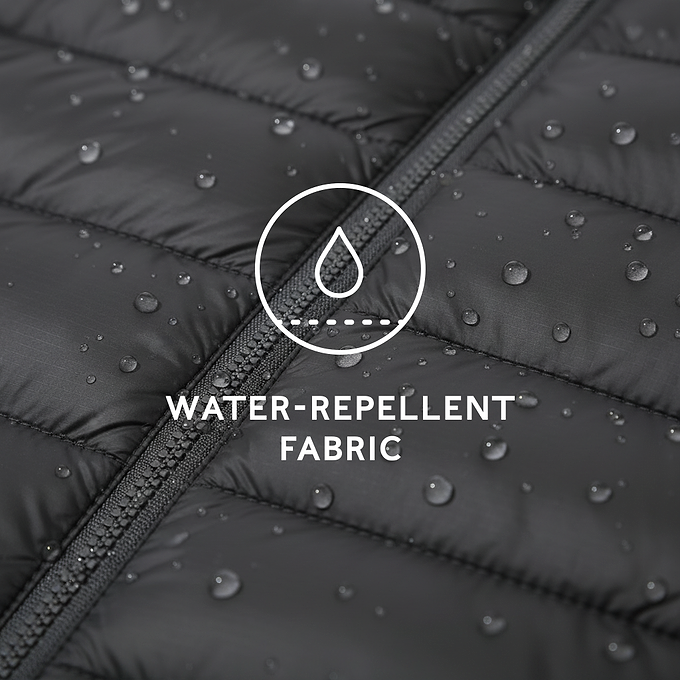 Gibson Mens Insulated Padded Jacket - Black