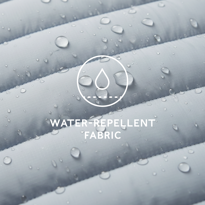 Gibson Womens Insulated Padded Jacket - Ice Blue