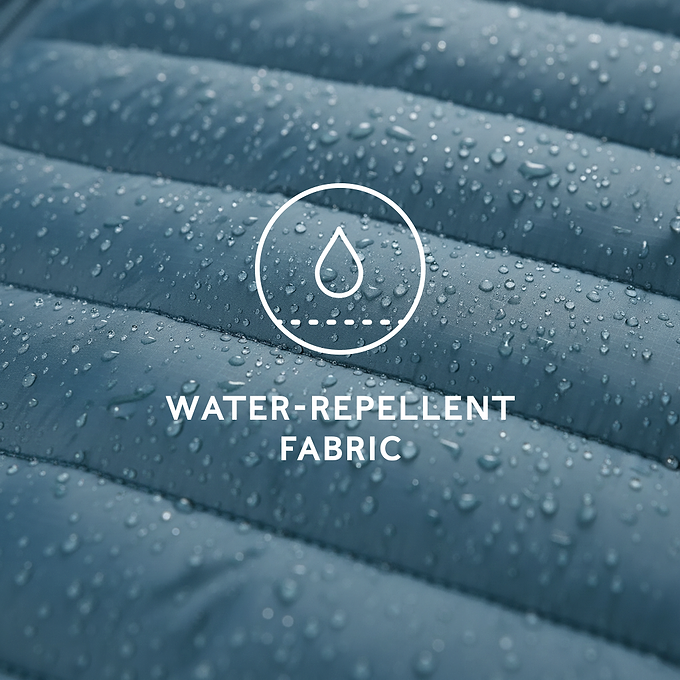 Gibson Mens Insulated Padded Jacket - Lagoon Blue