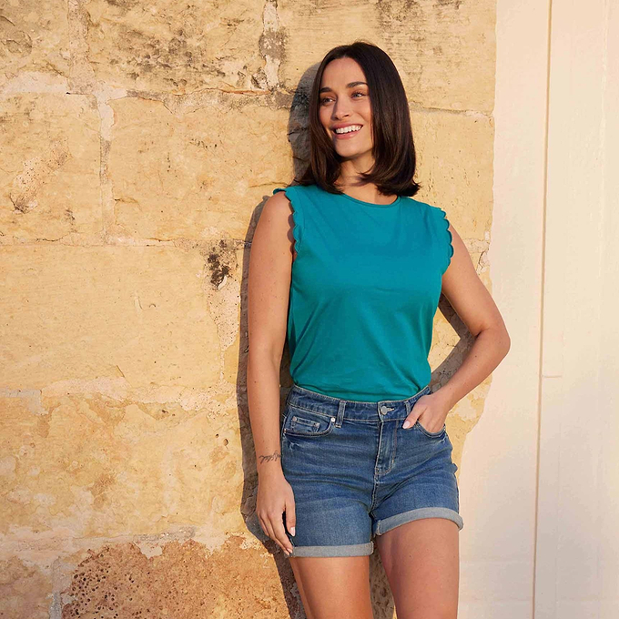 Katie Womens Vest - Neptune Blue