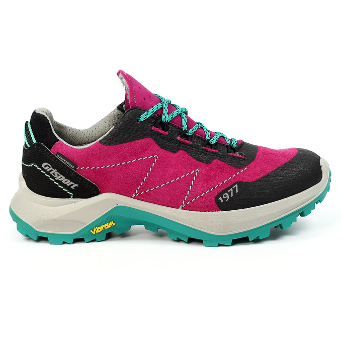 Grisport Lady Tour Waterproof Walking Shoe - Pink